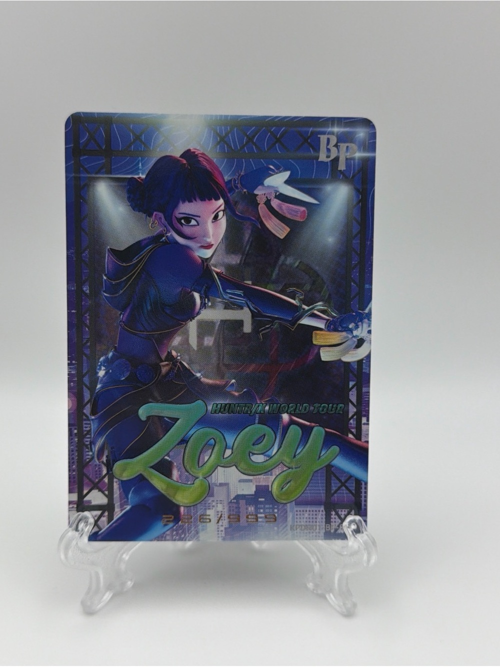 2026 Kayou Netflix K-Pop Demon Hunters Zoey BP-003 Serialized #267/999 Case Hit